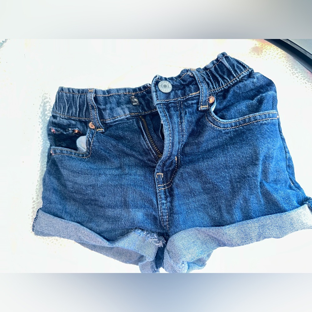GAP Kids Denim Shorts - Dark Blue